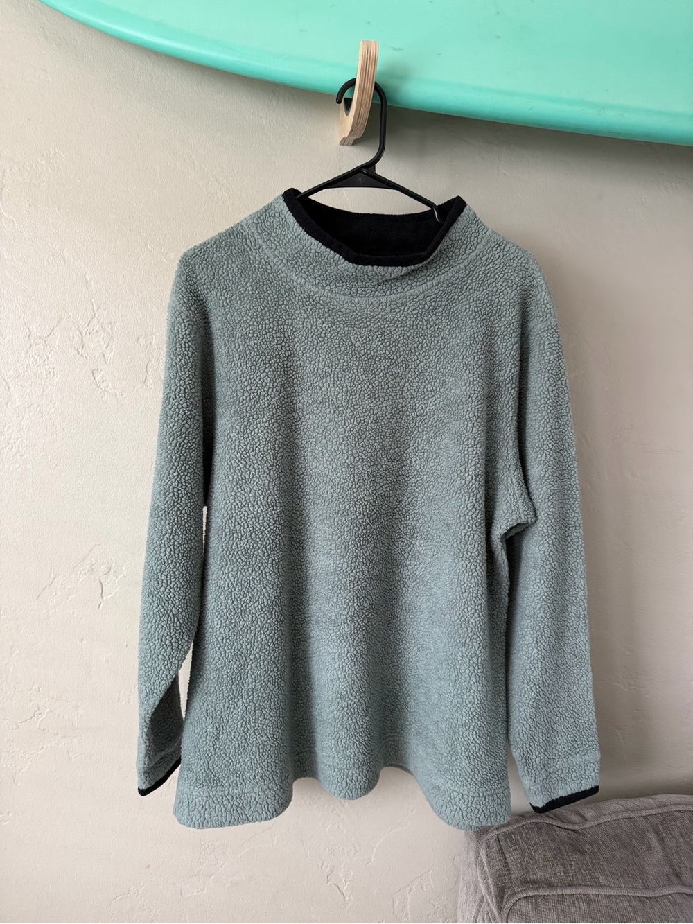 L.L. Bean Sherpa teddy pullover